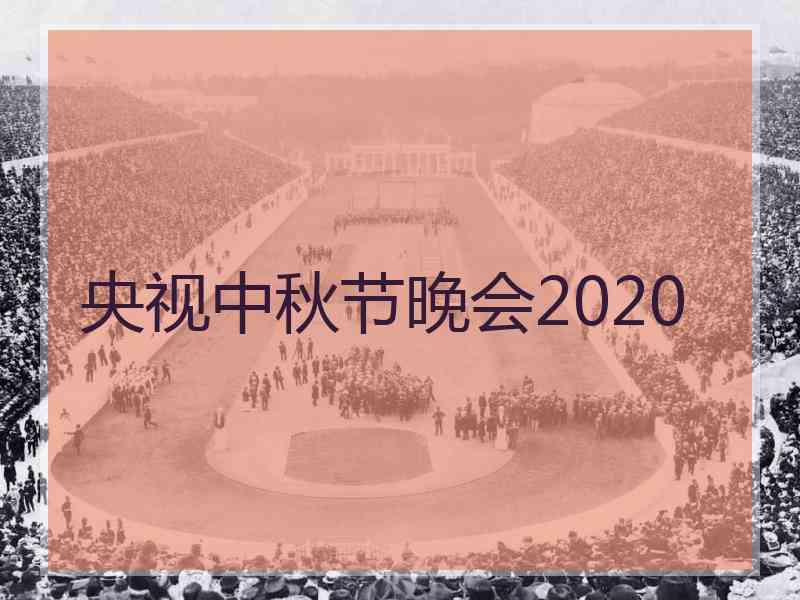 央视中秋节晚会2020