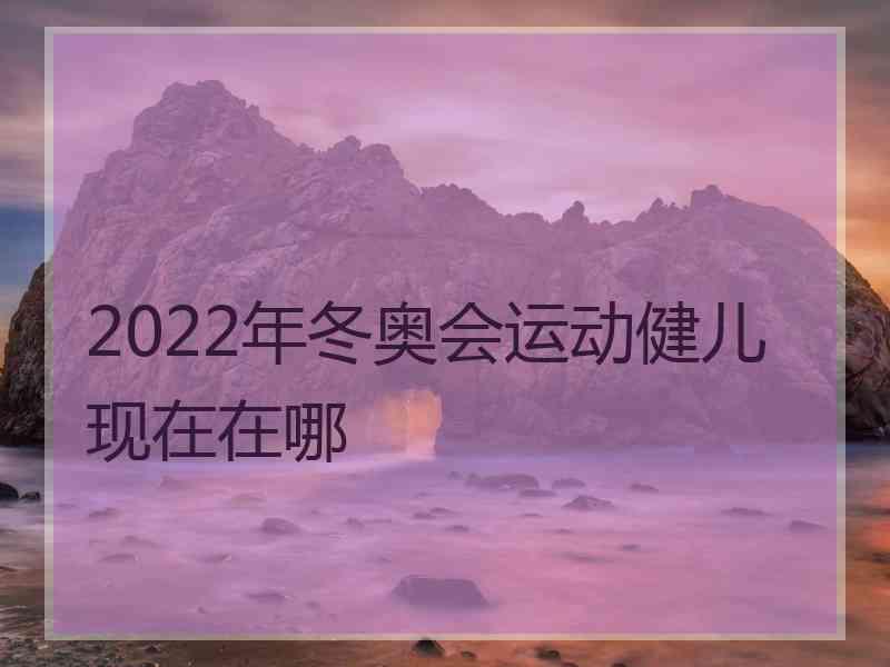 2022年冬奥会运动健儿现在在哪