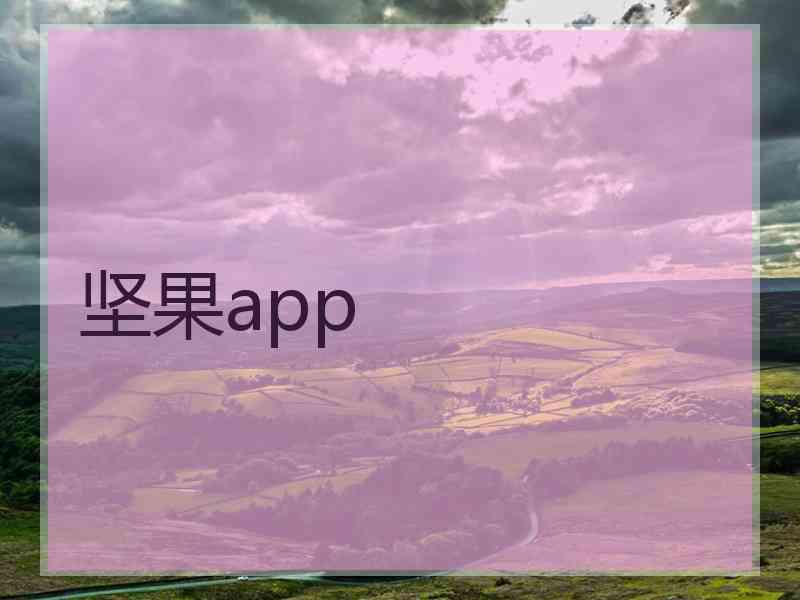 坚果app