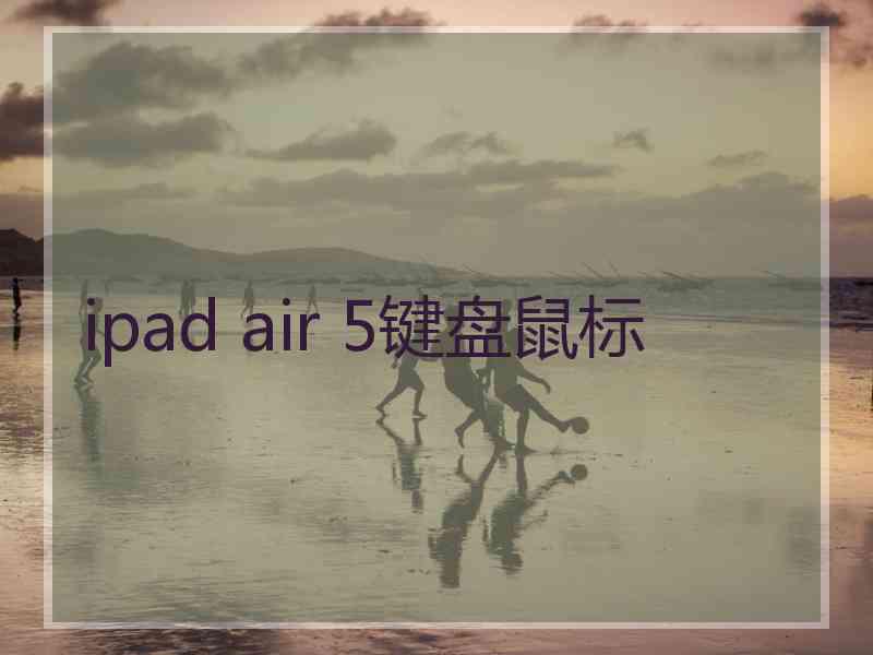 ipad air 5键盘鼠标