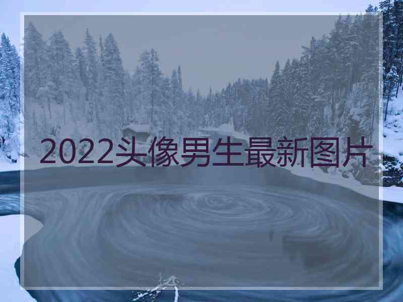 2022头像男生最新图片