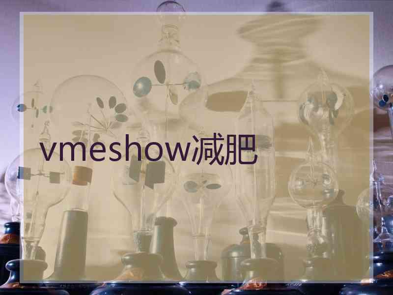 vmeshow减肥