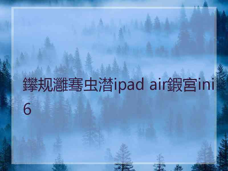 鑻规灉骞虫澘ipad air鍜宮ini6