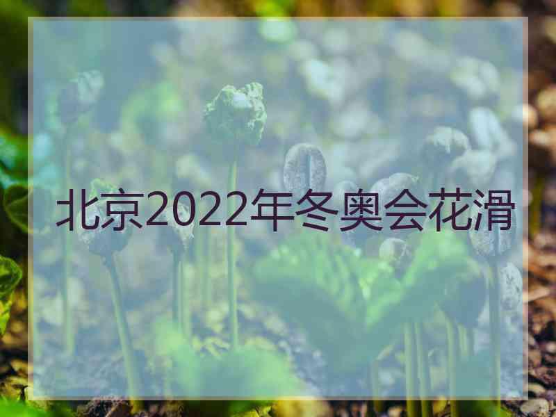 北京2022年冬奥会花滑