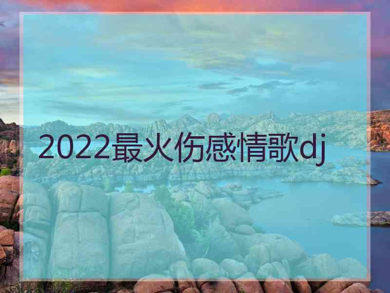 2022最火伤感情歌dj