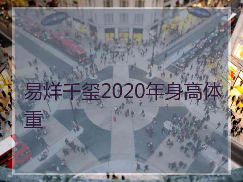 易烊千玺2020年身高体重