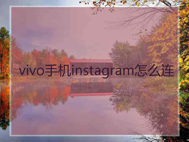 vivo手机instagram怎么连