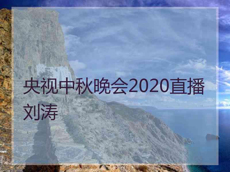 央视中秋晚会2020直播刘涛