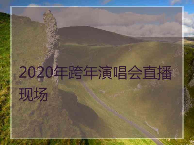 2020年跨年演唱会直播现场