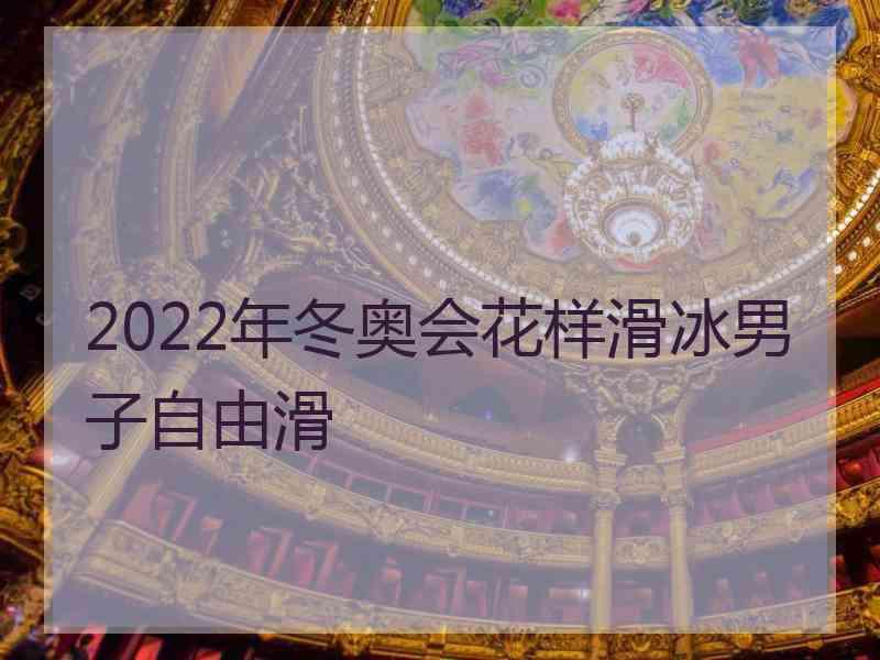 2022年冬奥会花样滑冰男子自由滑