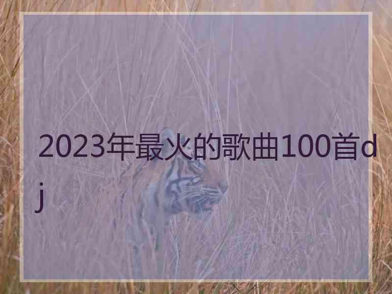 2023年最火的歌曲100首dj