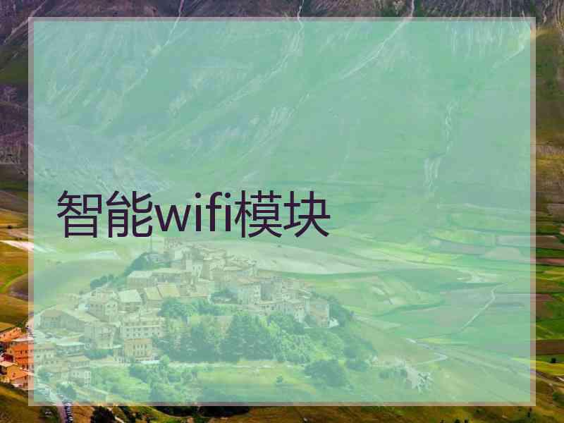 智能wifi模块