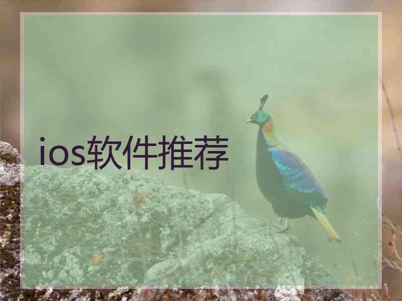 ios软件推荐