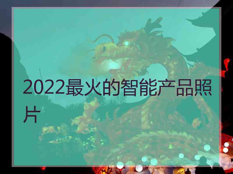 2022最火的智能产品照片