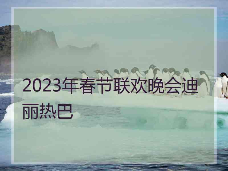 2023年春节联欢晚会迪丽热巴