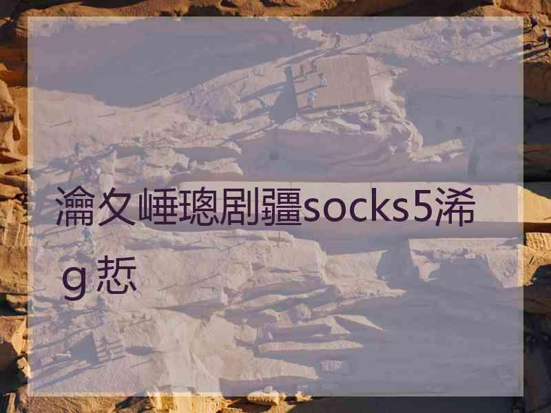 瀹夊崜璁剧疆socks5浠ｇ悊