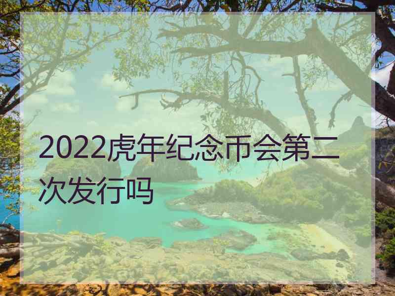 2022虎年纪念币会第二次发行吗