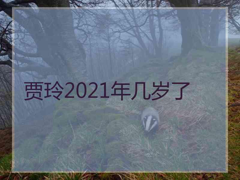 贾玲2021年几岁了