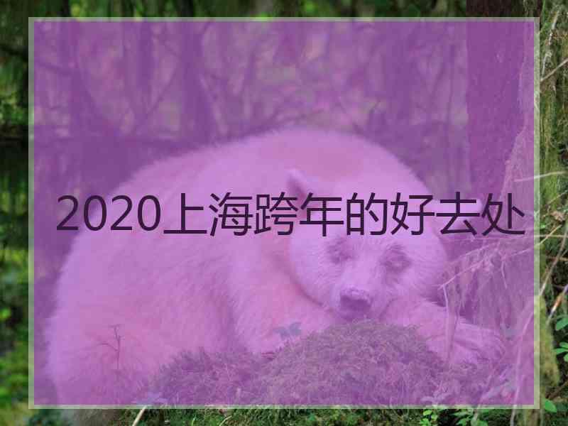 2020上海跨年的好去处