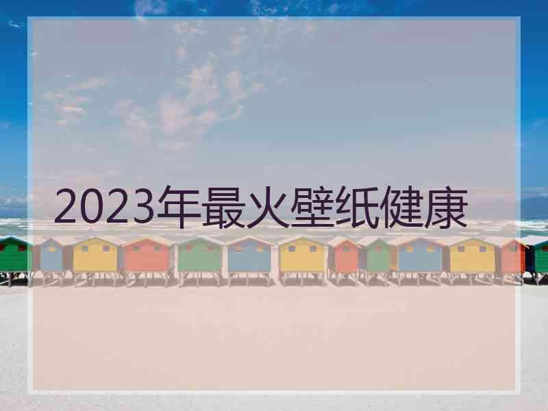 2023年最火壁纸健康