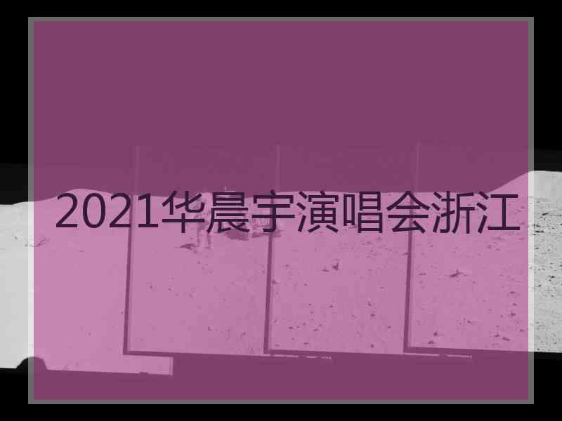 2021华晨宇演唱会浙江