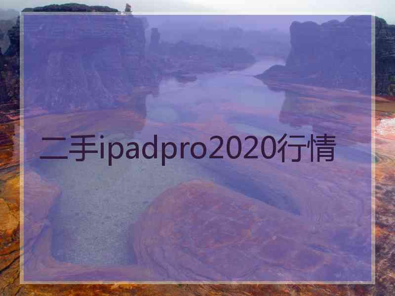 二手ipadpro2020行情