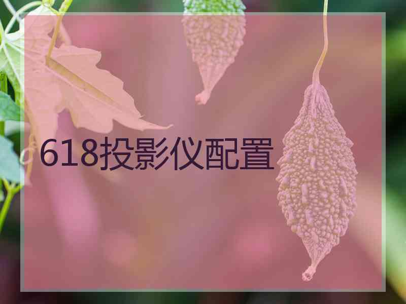 618投影仪配置