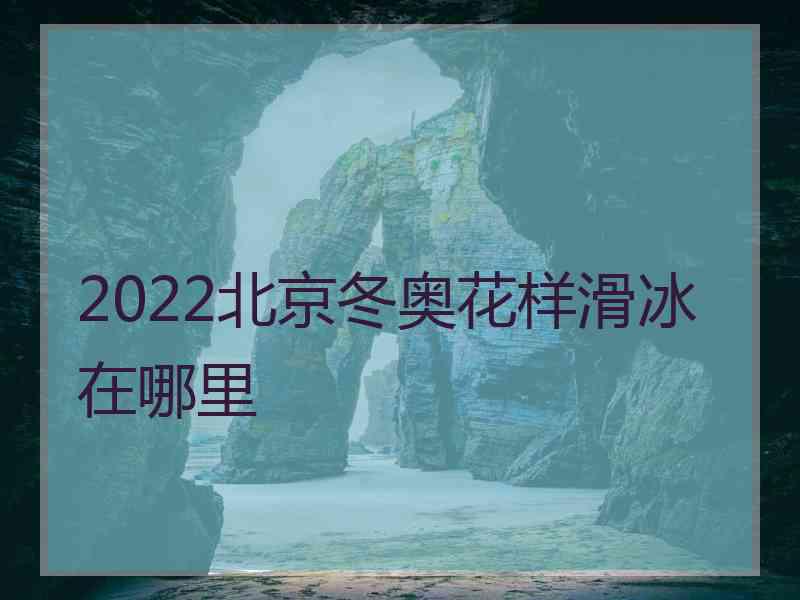 2022北京冬奥花样滑冰在哪里