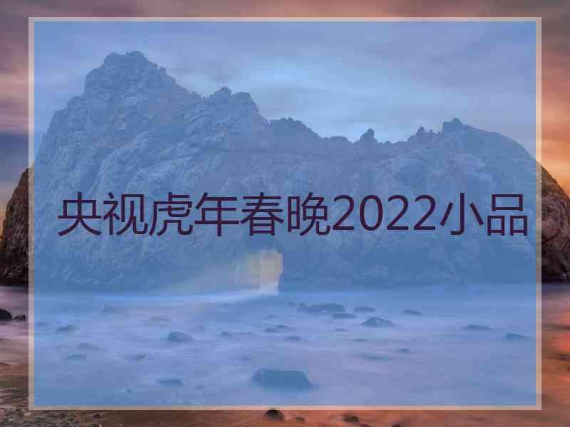 央视虎年春晚2022小品