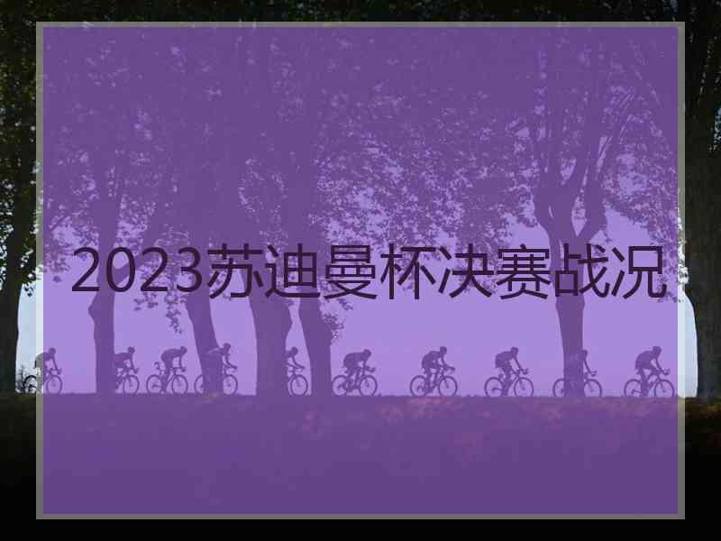 2023苏迪曼杯决赛战况