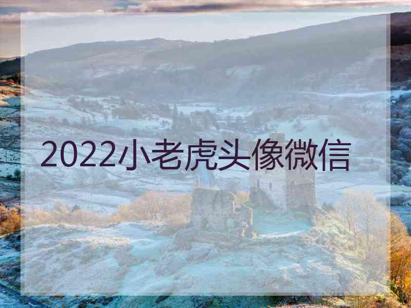 2022小老虎头像微信