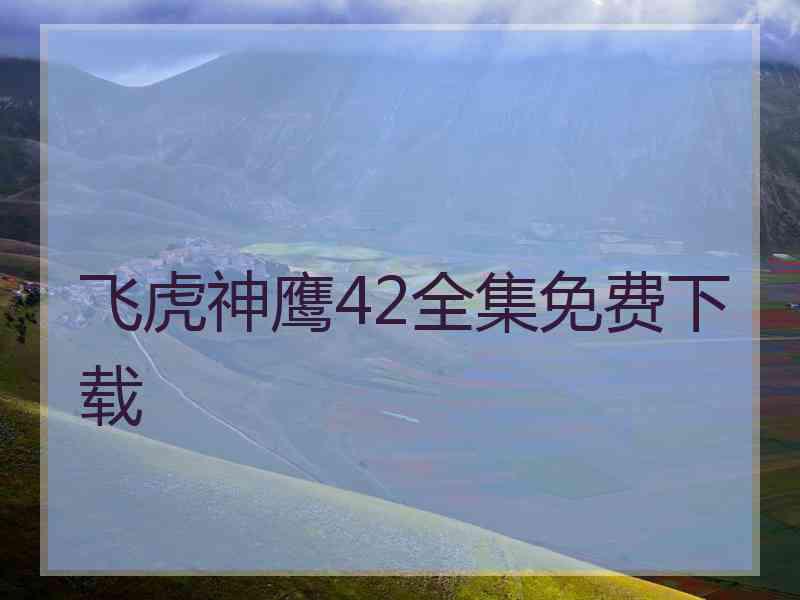 飞虎神鹰42全集免费下载