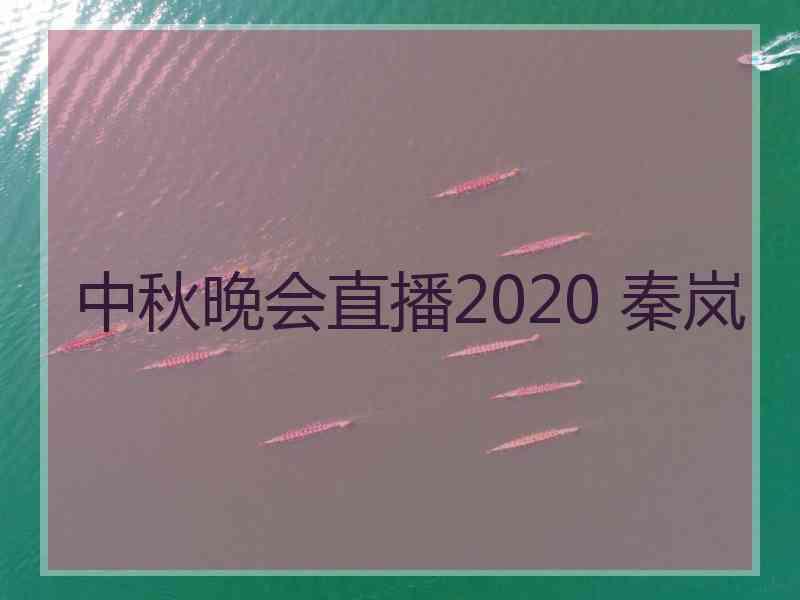 中秋晚会直播2020 秦岚