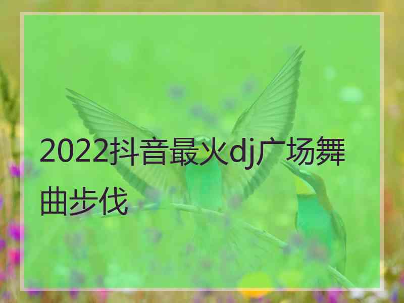 2022抖音最火dj广场舞曲步伐