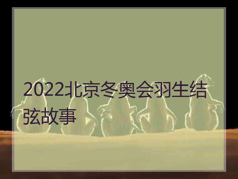 2022北京冬奥会羽生结弦故事