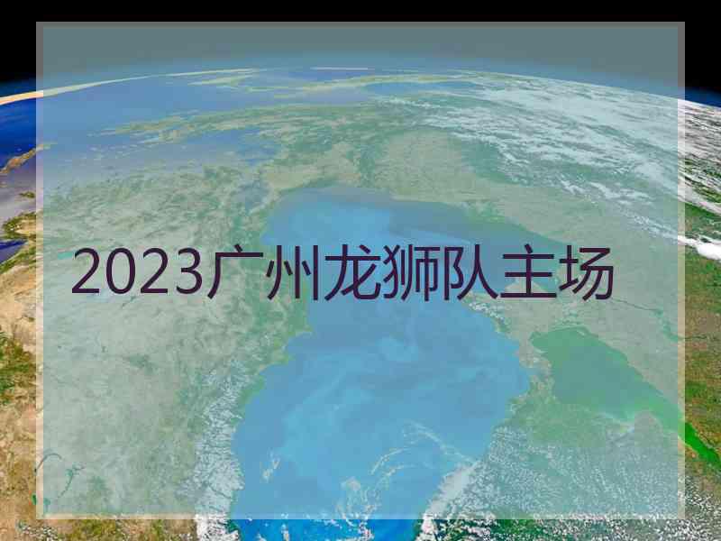 2023广州龙狮队主场