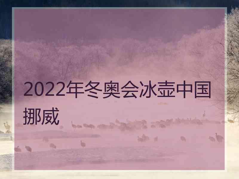 2022年冬奥会冰壶中国挪威