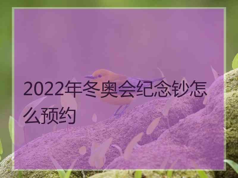 2022年冬奥会纪念钞怎么预约