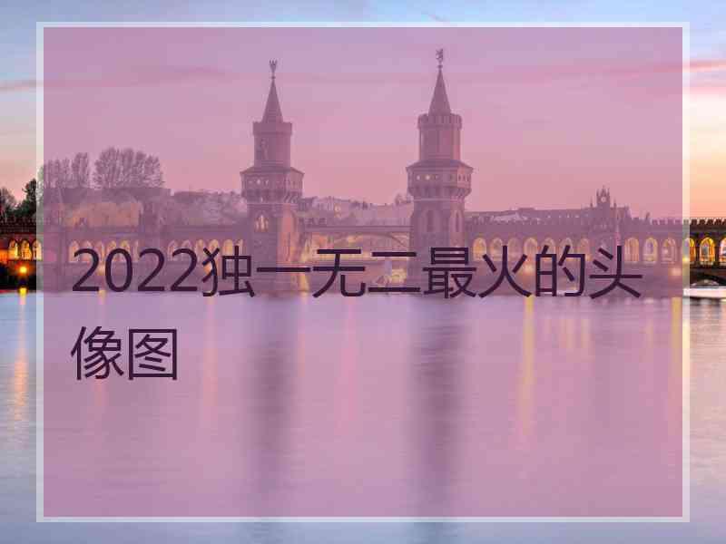 2022独一无二最火的头像图