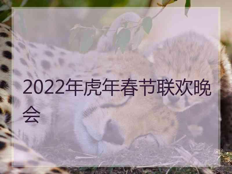 2022年虎年春节联欢晚会