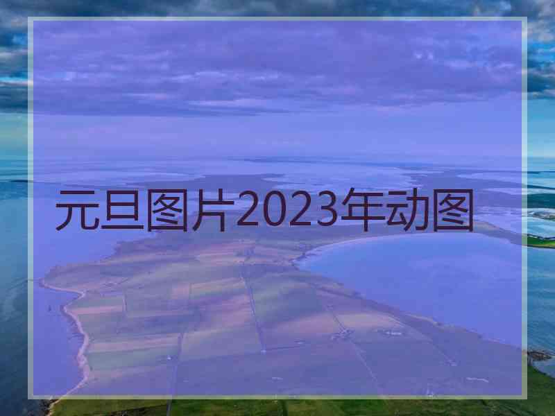 元旦图片2023年动图