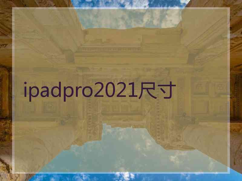 ipadpro2021尺寸