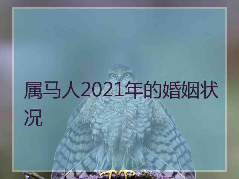 属马人2021年的婚姻状况