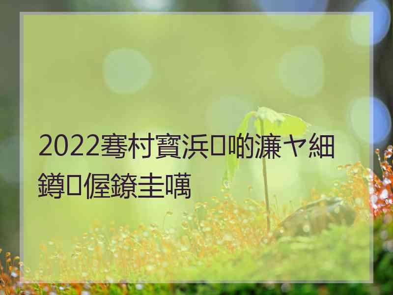 2022骞村寳浜啲濂ヤ細鐏偓鐐圭噧