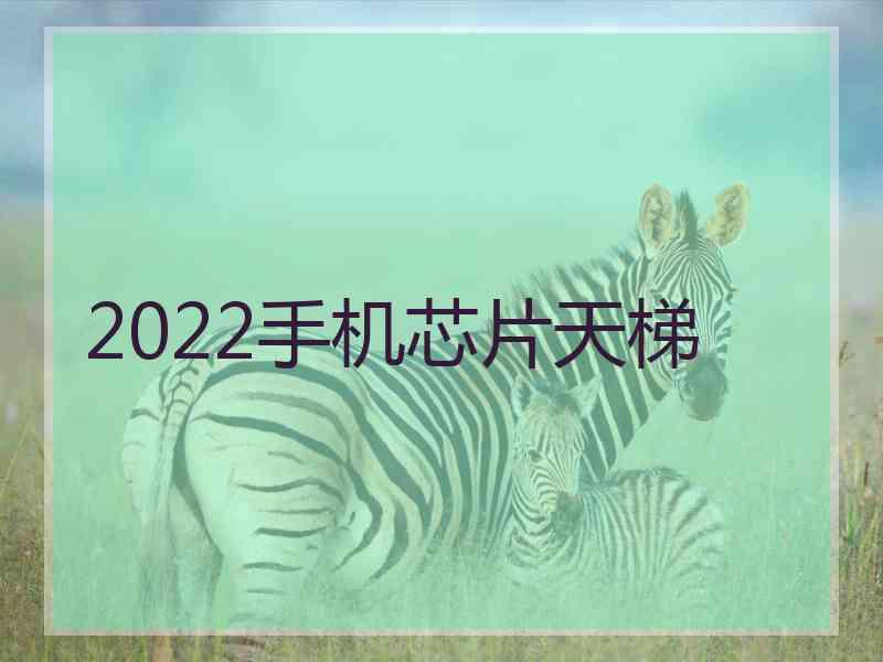 2022手机芯片天梯