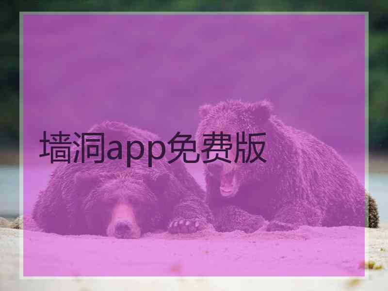 墙洞app免费版