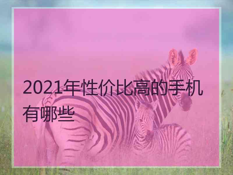 2021年性价比高的手机有哪些