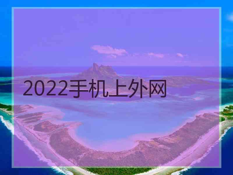 2022手机上外网