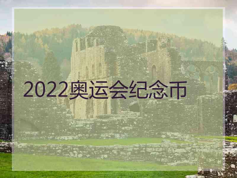 2022奥运会纪念币