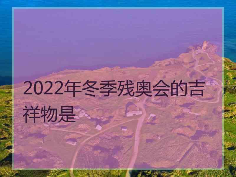 2022年冬季残奥会的吉祥物是